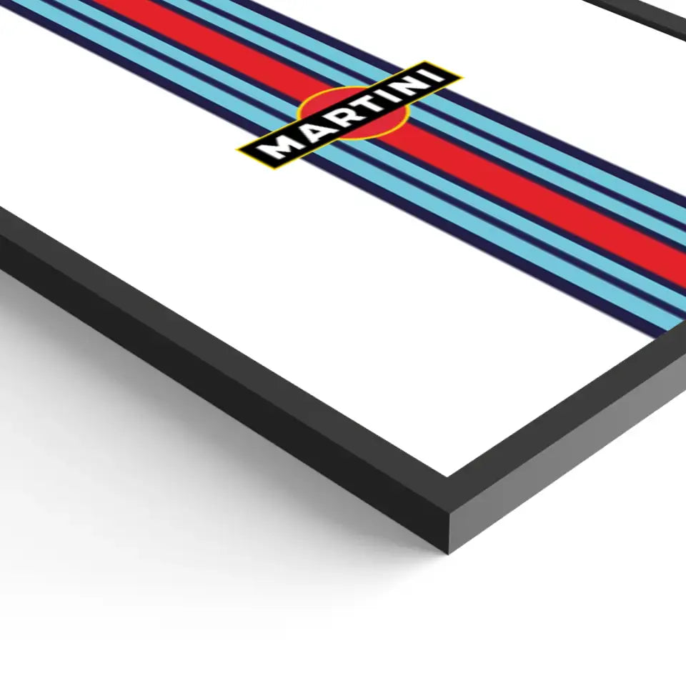 Martini Porsche - Quadro personalizzato