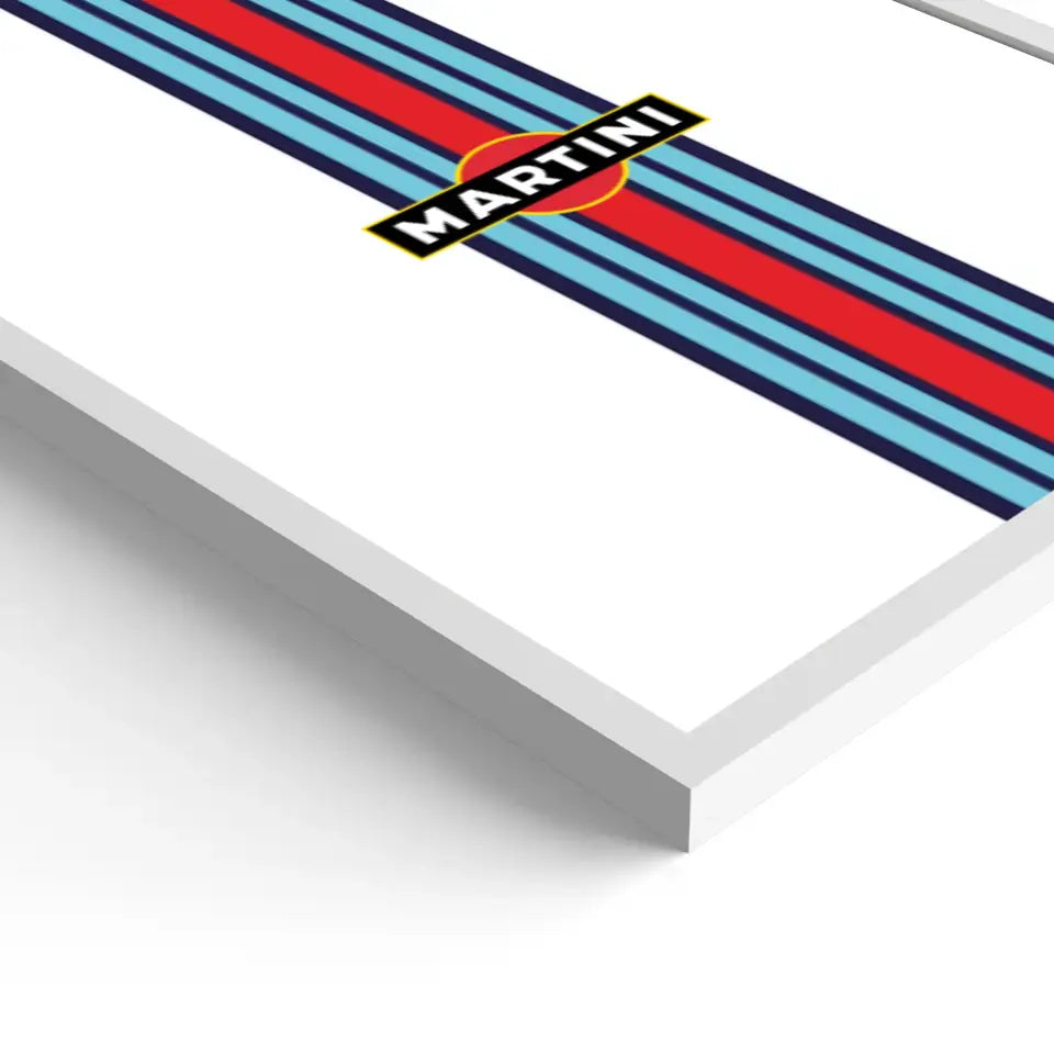 Martini Porsche - Custom wall art