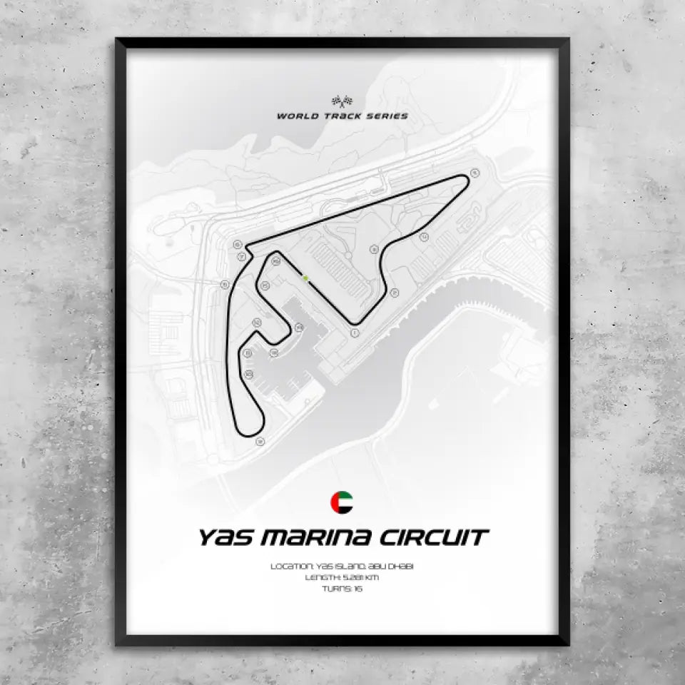 Abu Dhabi - Quadro personalizzato
