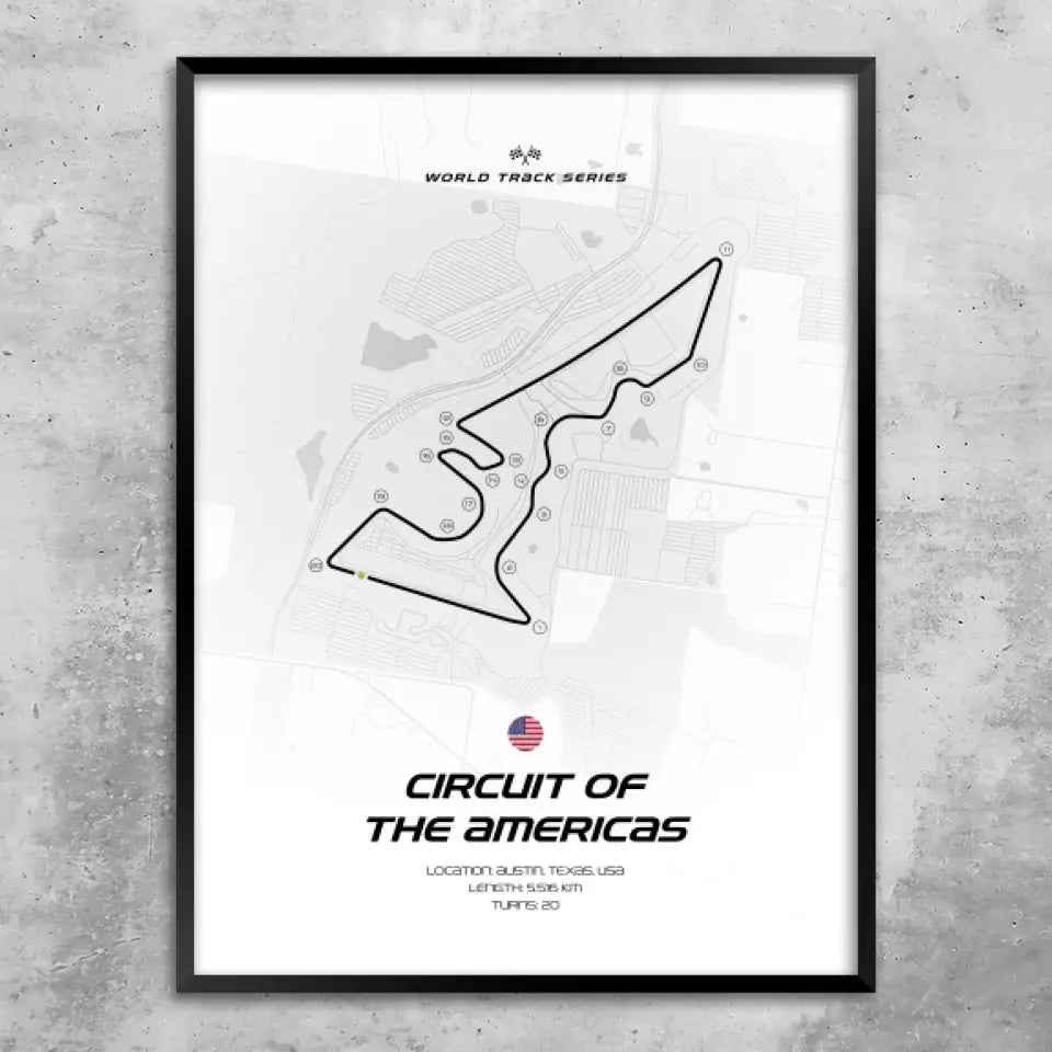 Austin - Personnalisé affiche murale