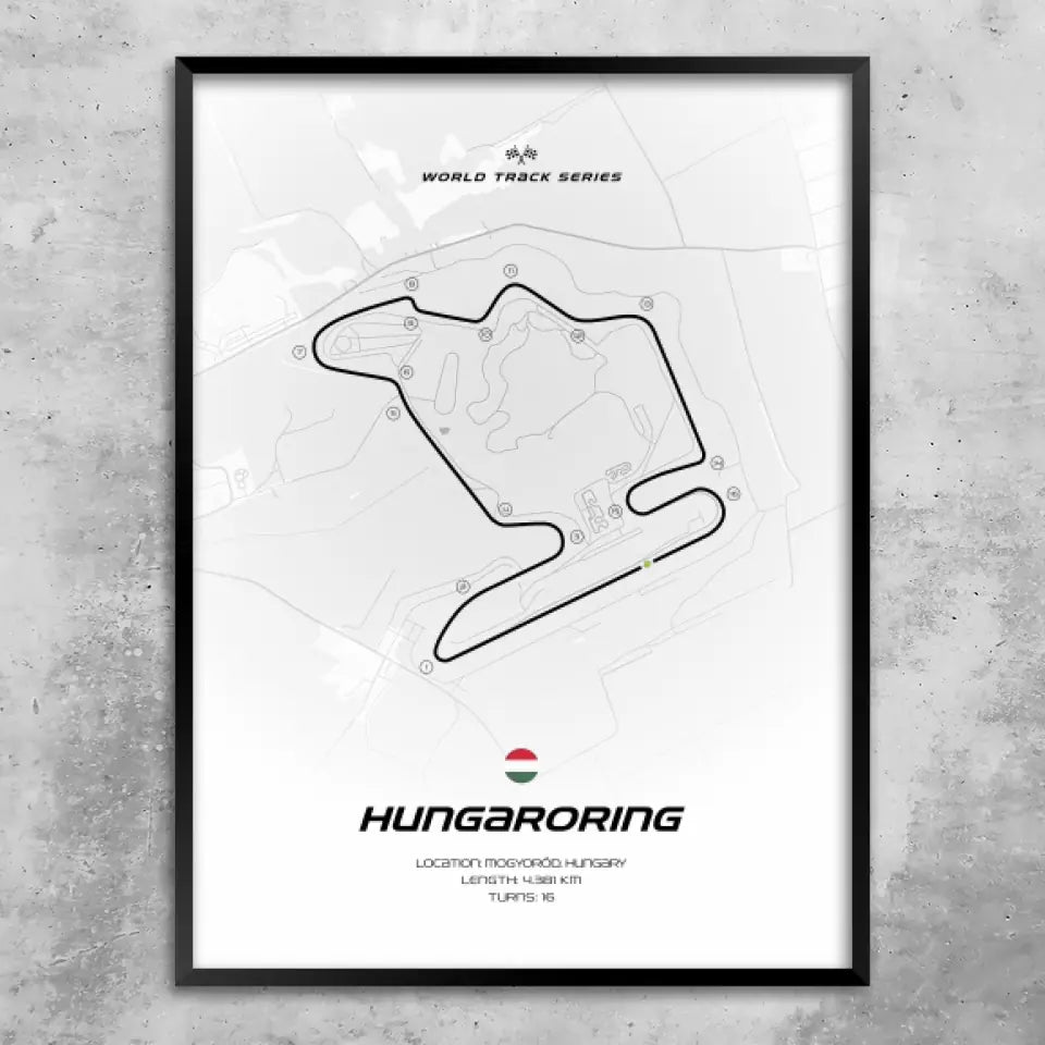 Hungaroring - Quadro personalizzato