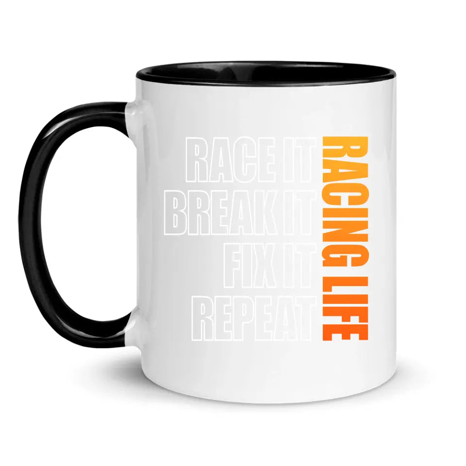Racing Life - Custom mug