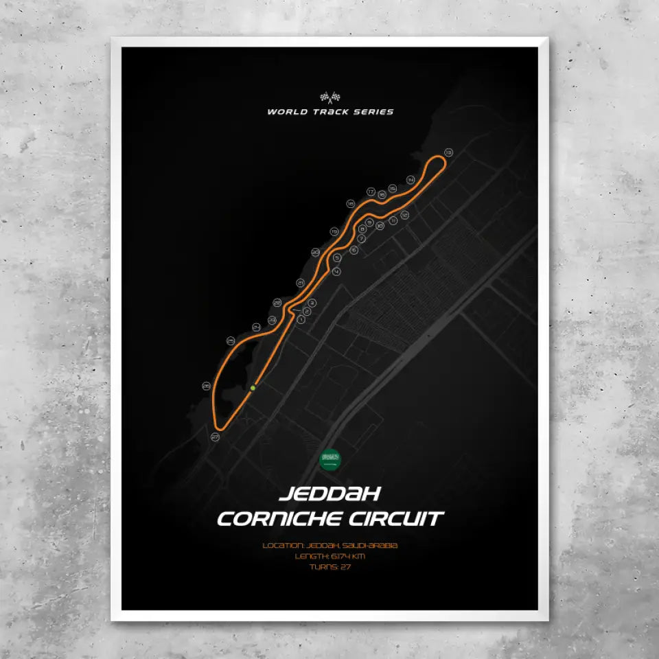 Jeddah - Quadro personalizzato