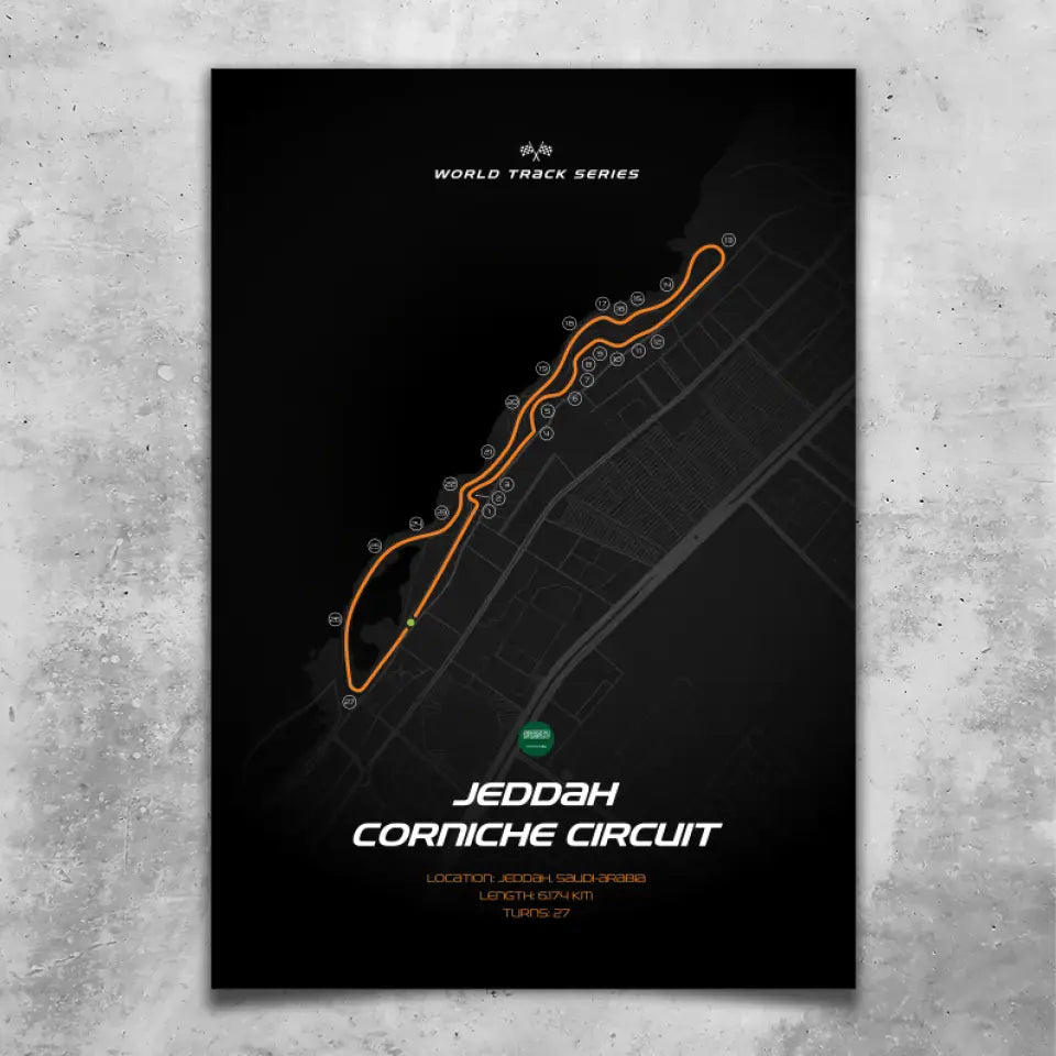 Jeddah - Quadro personalizzato