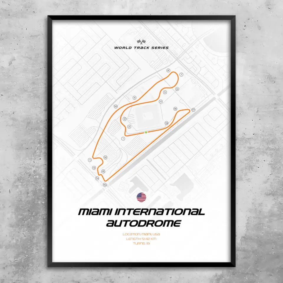 Miami - Quadro personalizzato