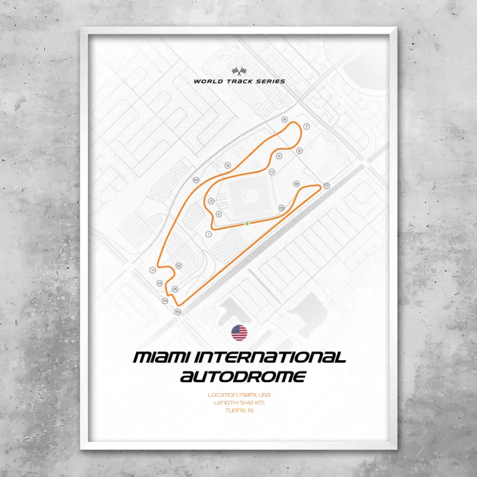 Miami - Individuelles Wandbild