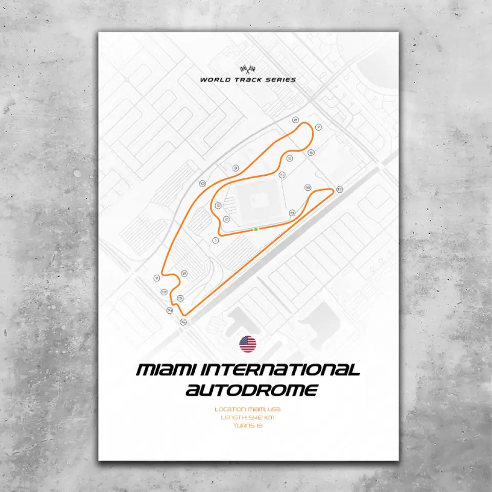 Miami - Custom wall art