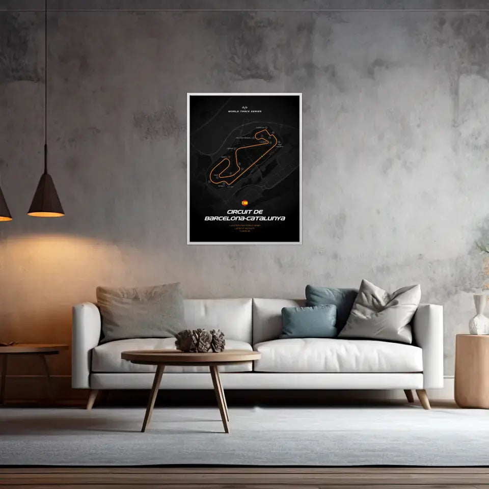 Barcelona - Custom wall art