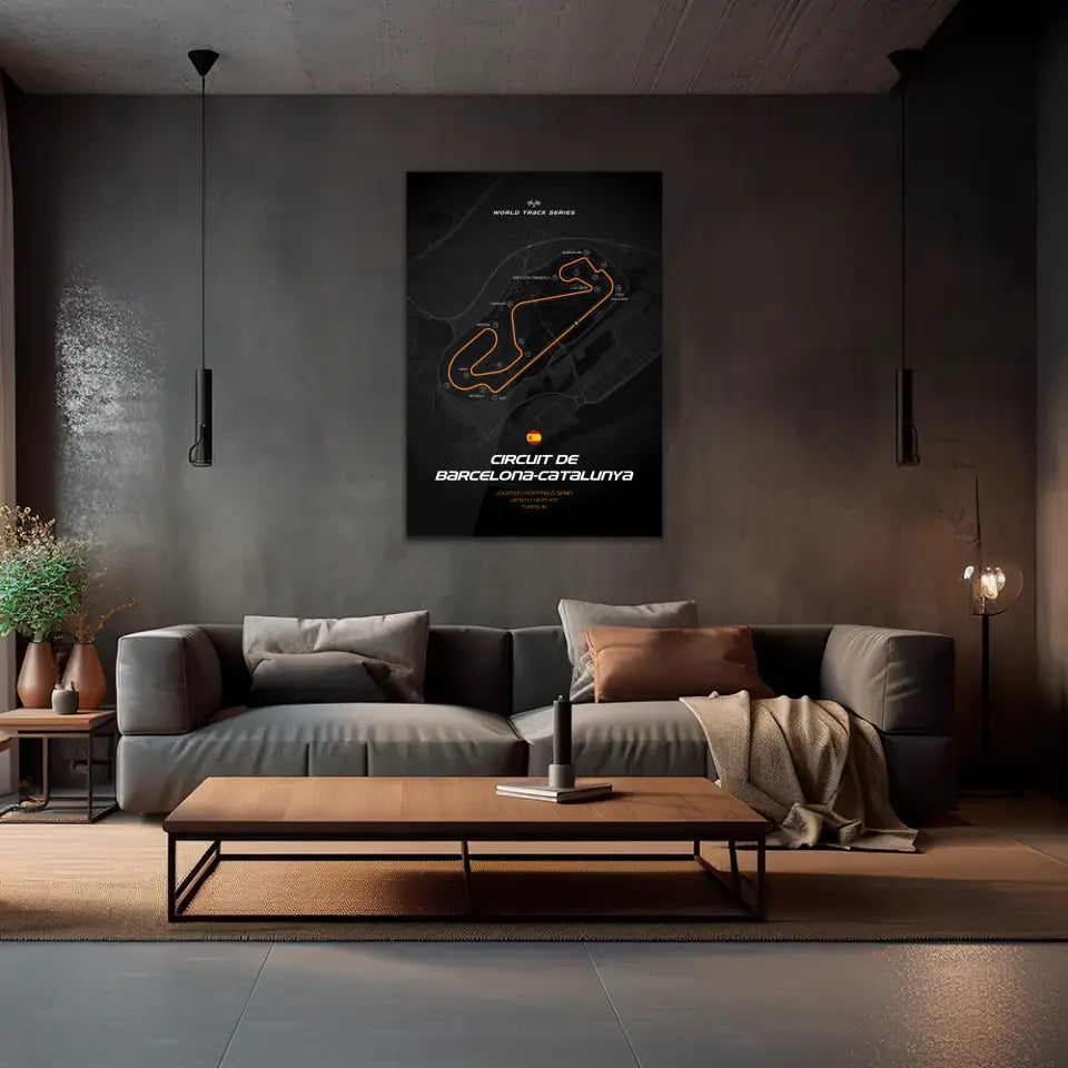 Barcelona - Custom wall art