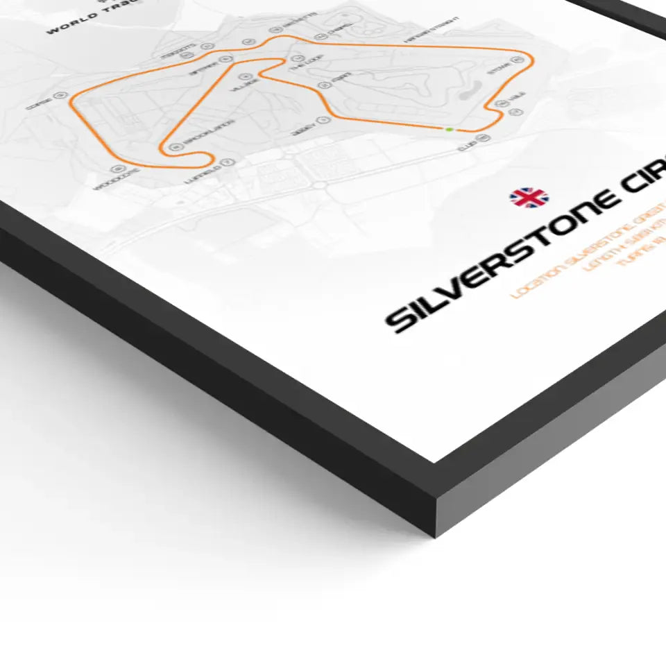Silverstone - Custom wall art