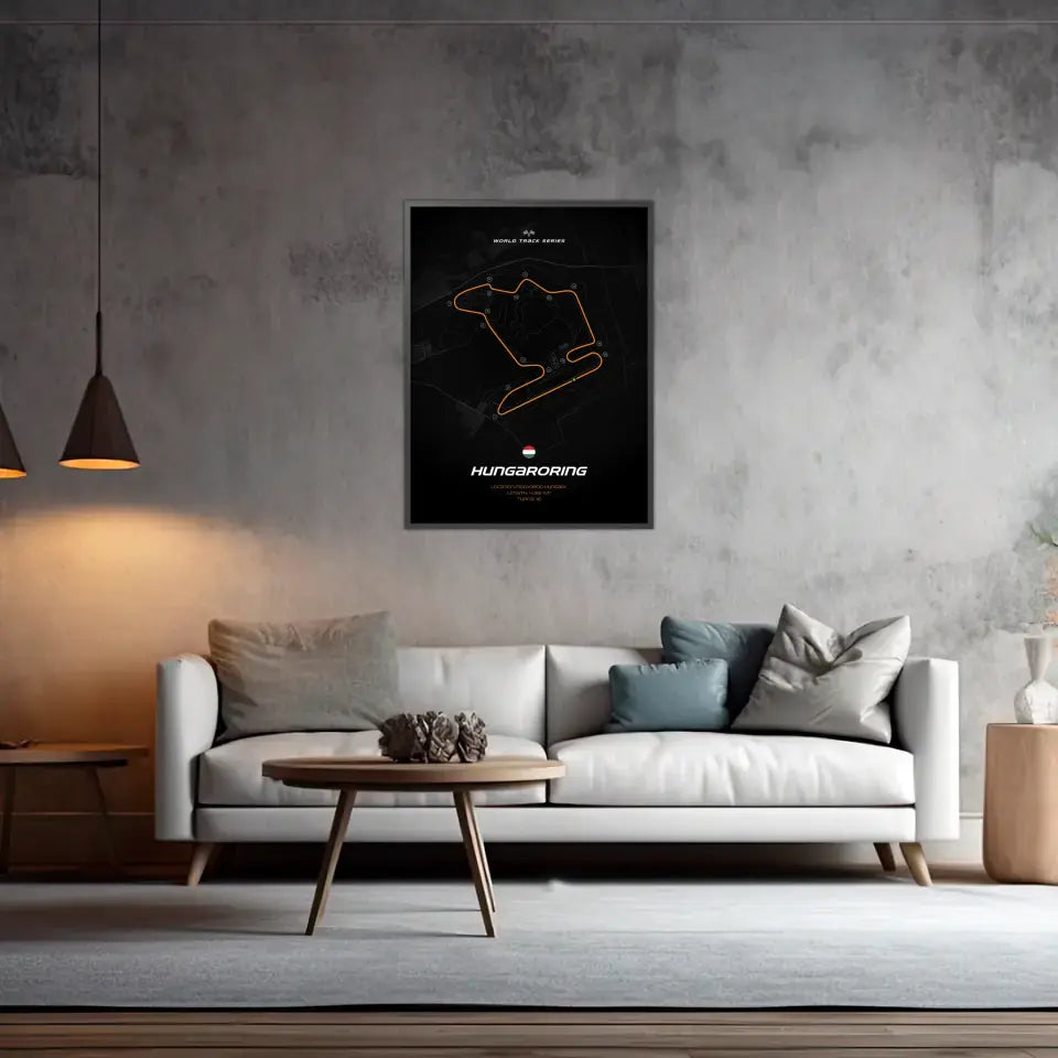 Hungaroring - Individuelles Wandbild