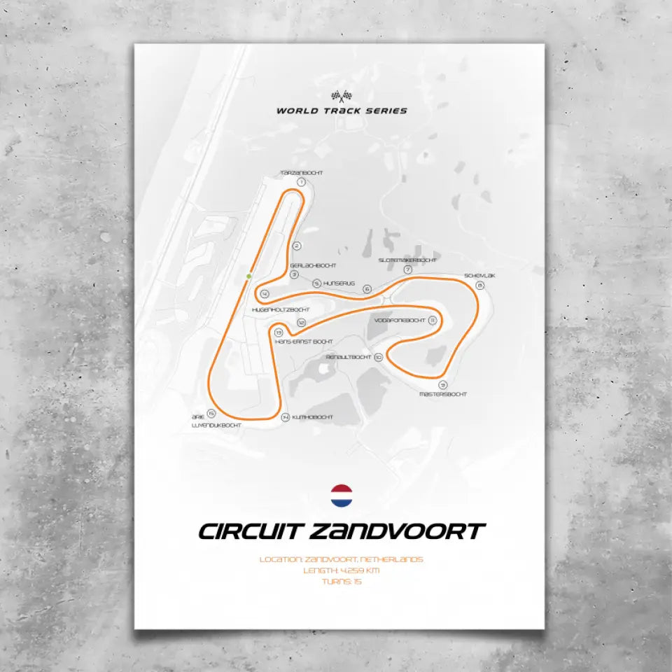 Zandvoort - Custom wall art