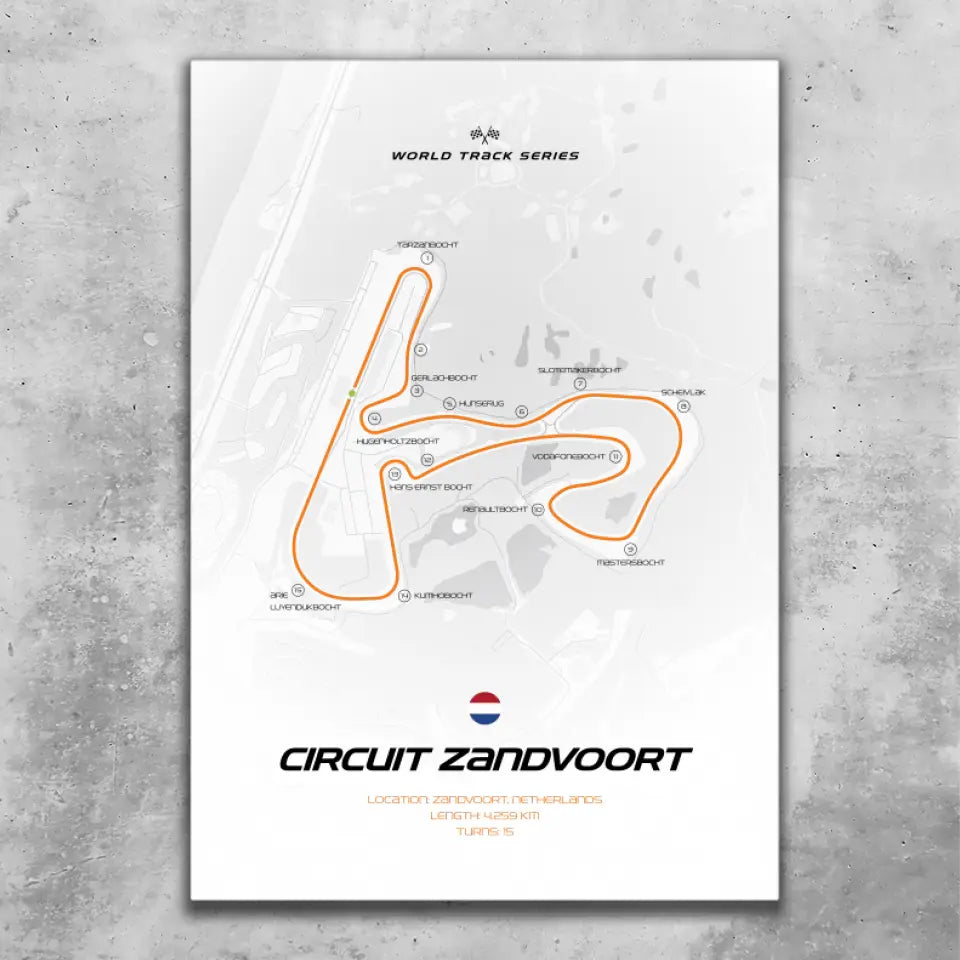 Zandvoort - Custom wall art