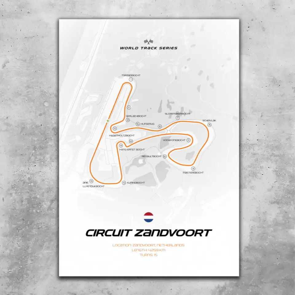 Zandvoort - Custom wall art