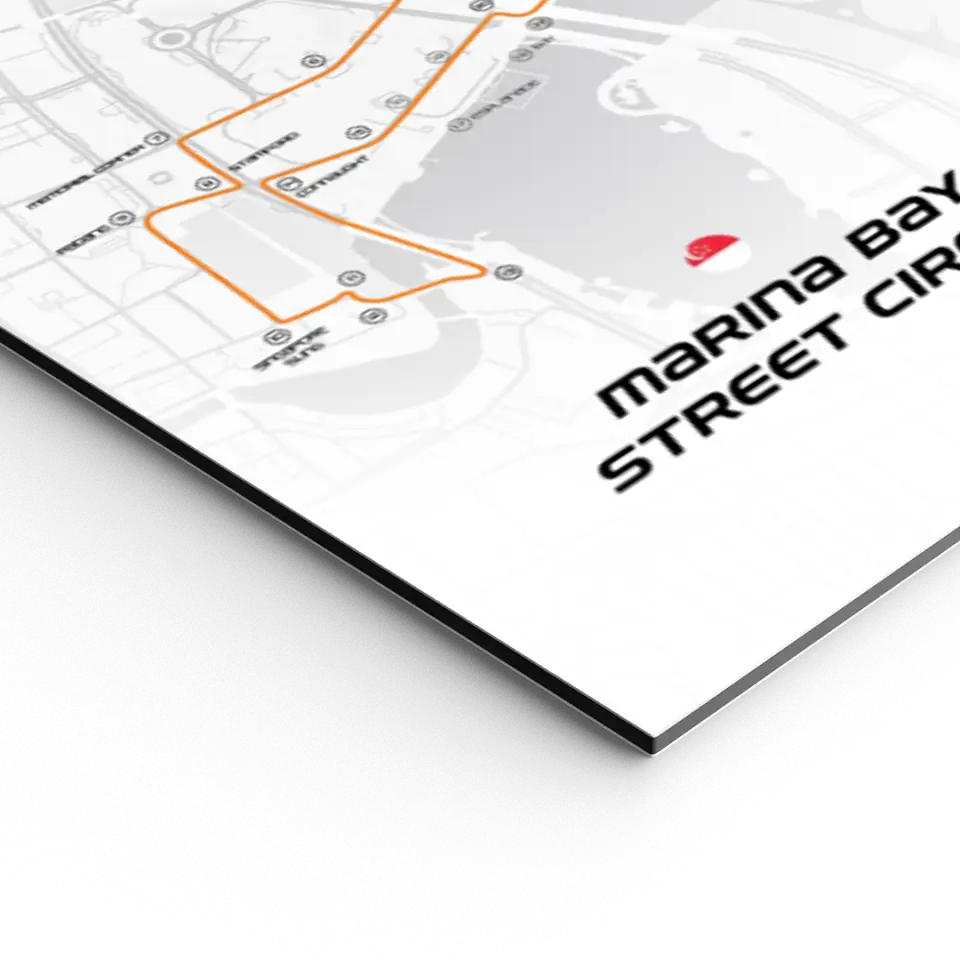Singapur - Individuelles Wandbild