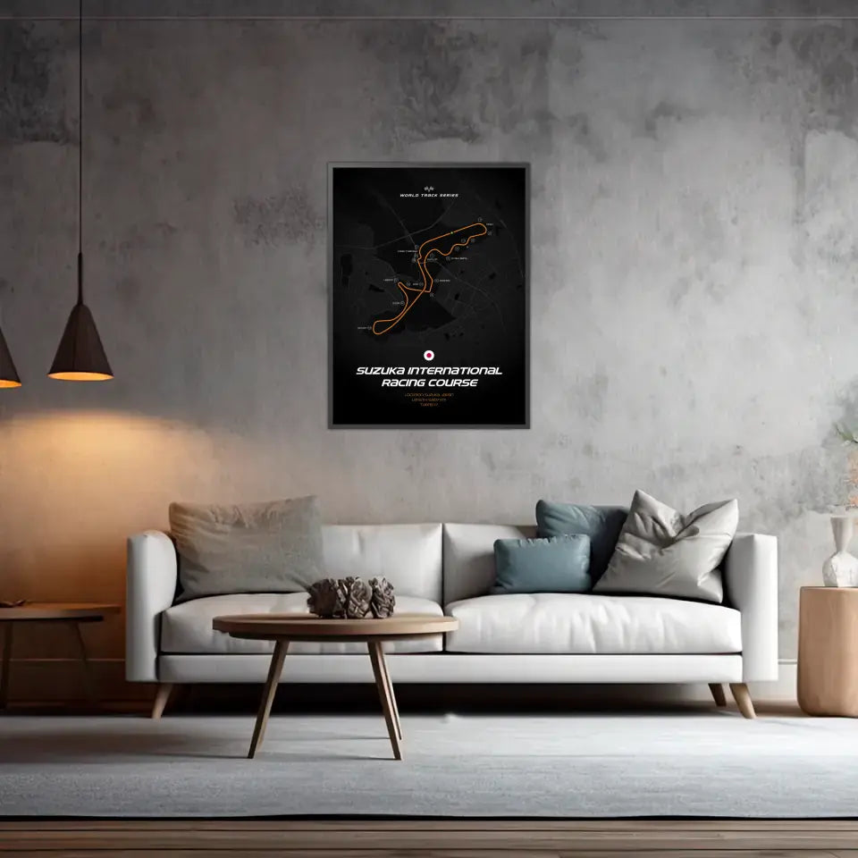 Suzuka - Custom wall art