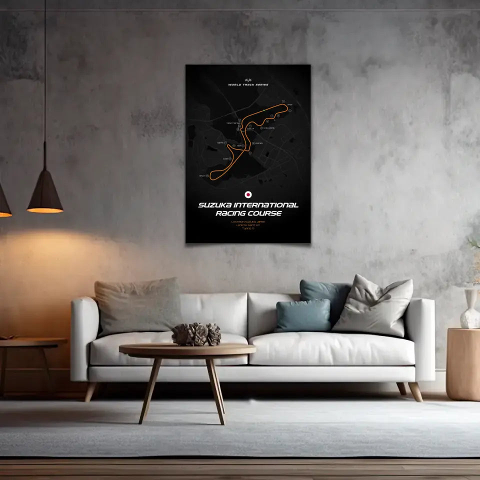 Suzuka - Custom wall art