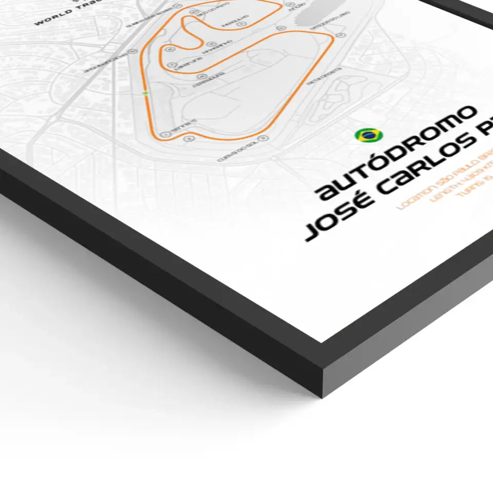 Brasilien - Personnalisé affiche murale