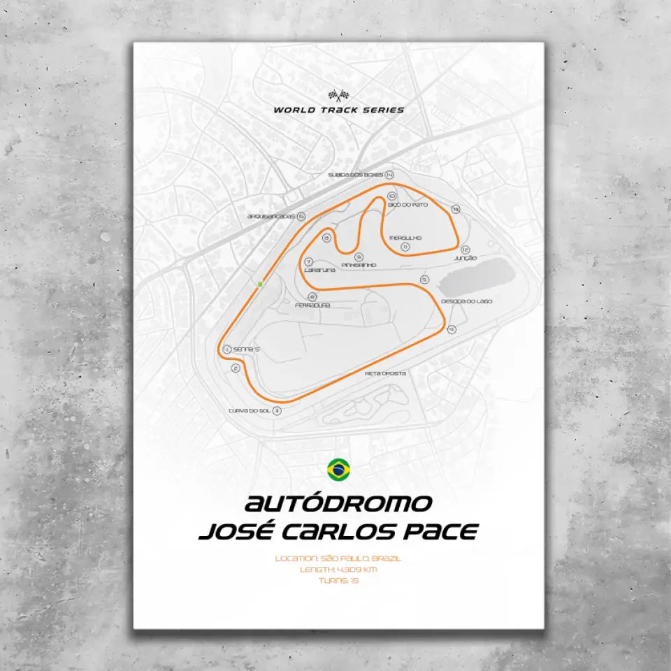 Brasilien - Custom wall art
