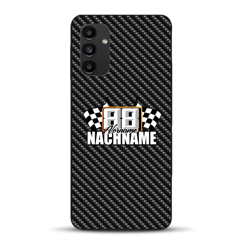 Carbon style #1 - Custom phone case for Samsung