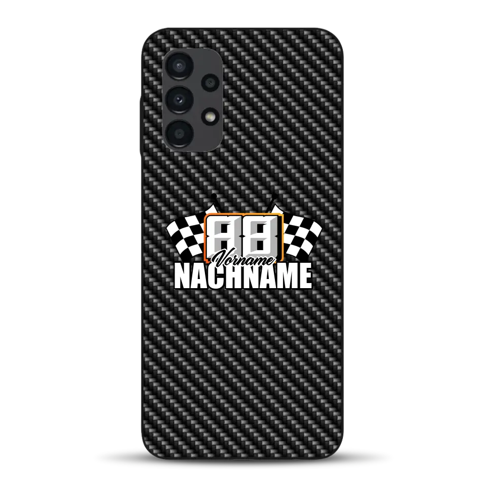 Carbon style #1 - Custom phone case for Samsung