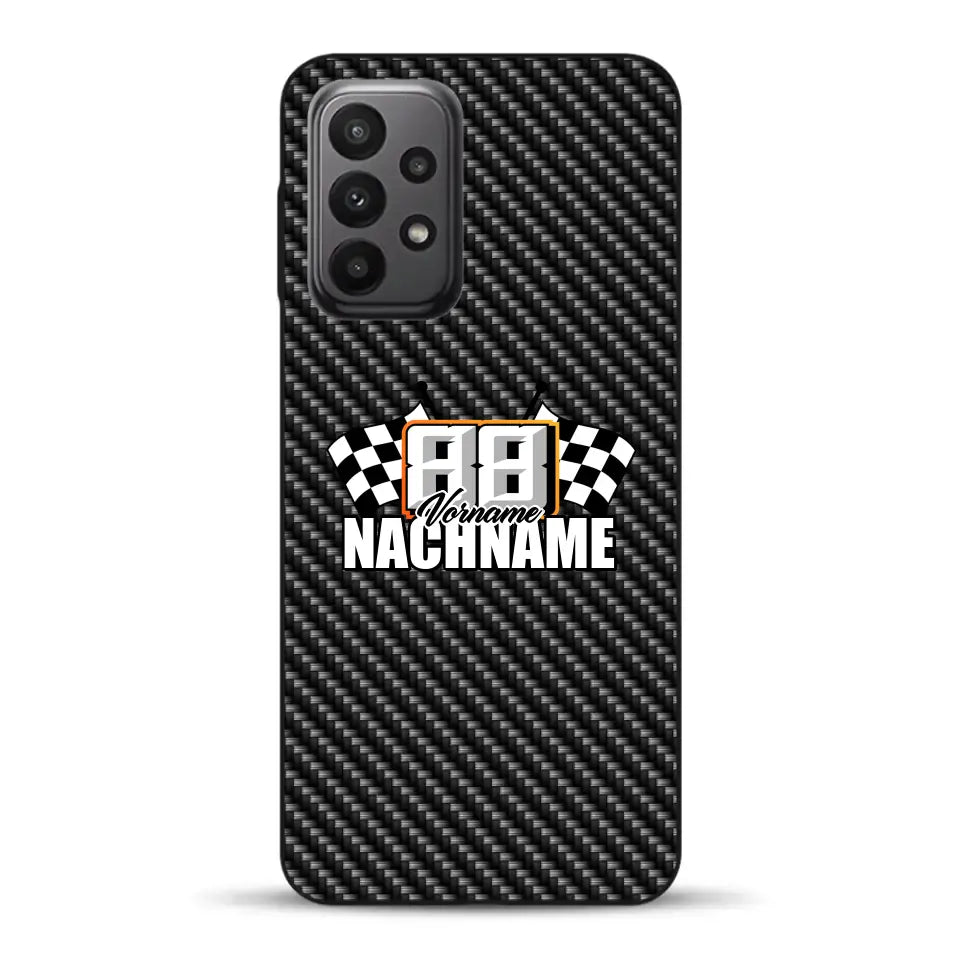 Carbon style #1 - Custom phone case for Samsung