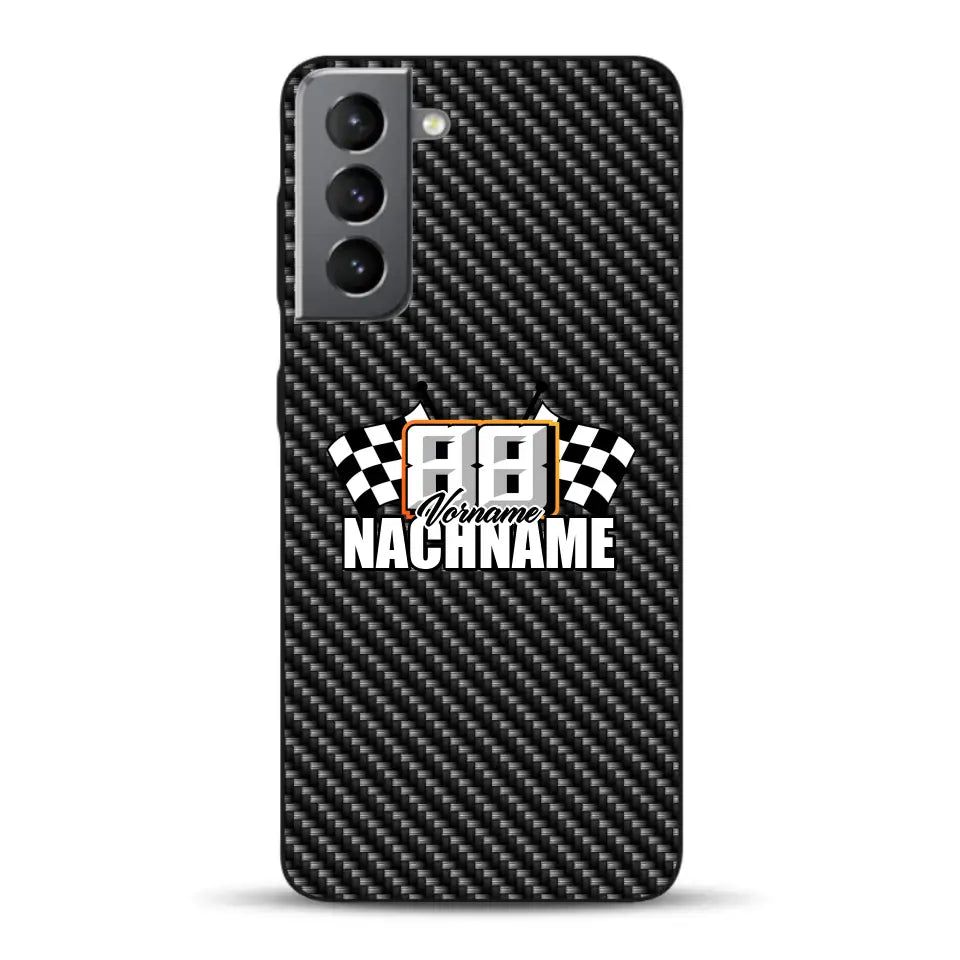 Stile carbonio #1 - Custodia per cellulare personalizzata per Samsung