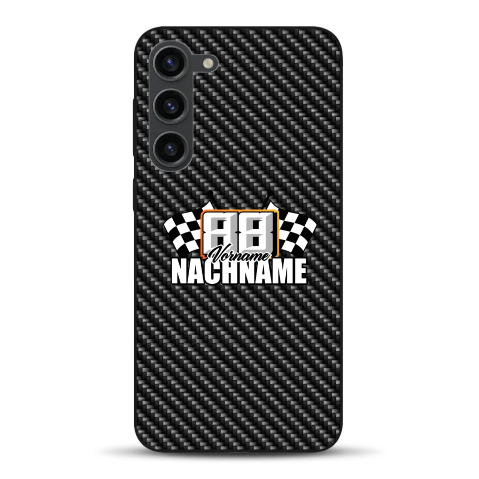 Stile carbonio #1 - Custodia per cellulare personalizzata per Samsung