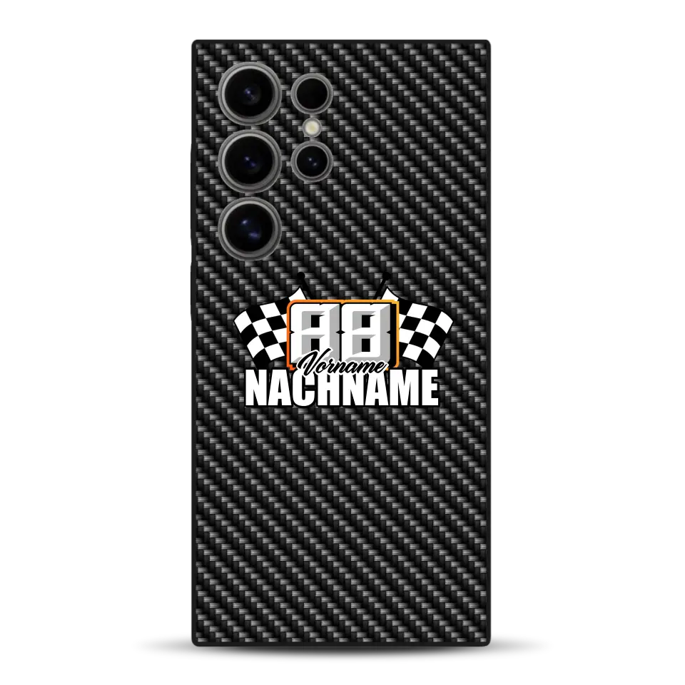 Stile carbonio #1 - Custodia per cellulare personalizzata per Samsung