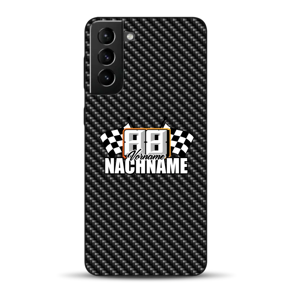 Stile carbonio #1 - Custodia per cellulare personalizzata per Samsung