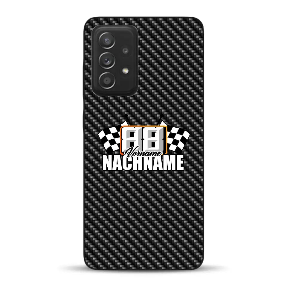 Carbon style #1 - Custom phone case for Samsung