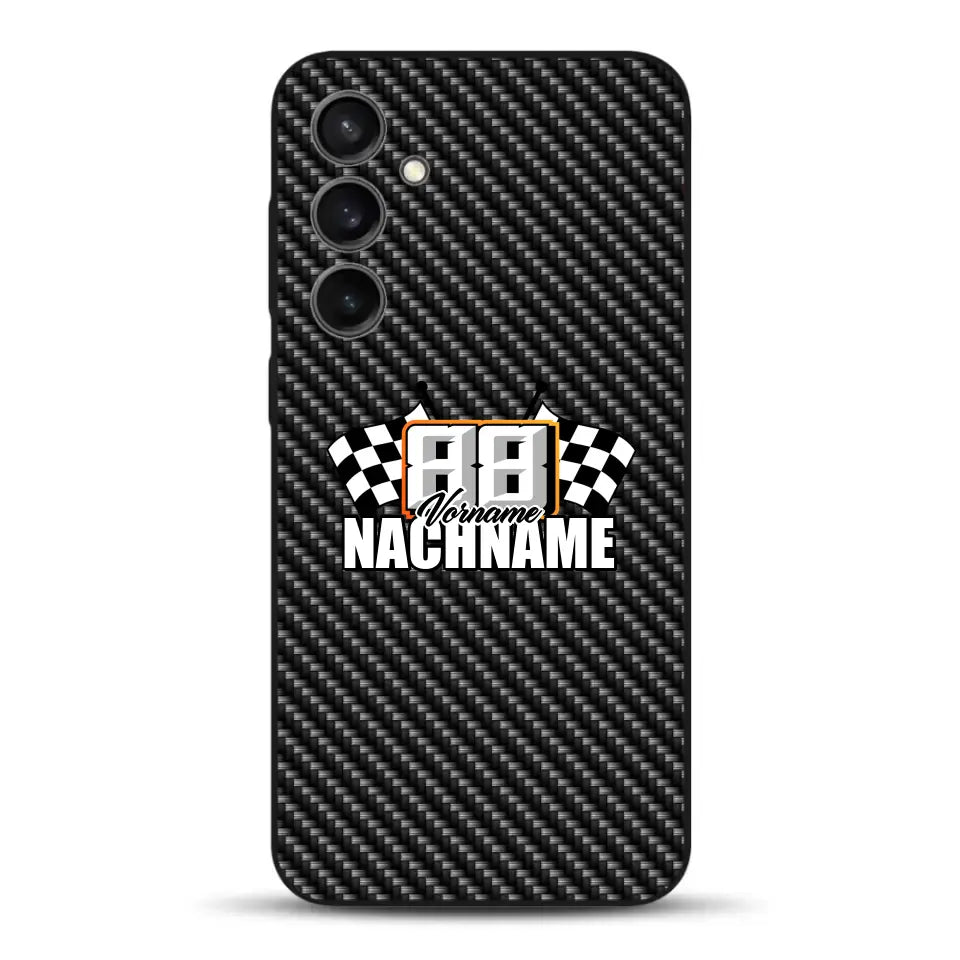 Stile carbonio #1 - Custodia per cellulare personalizzata per Samsung