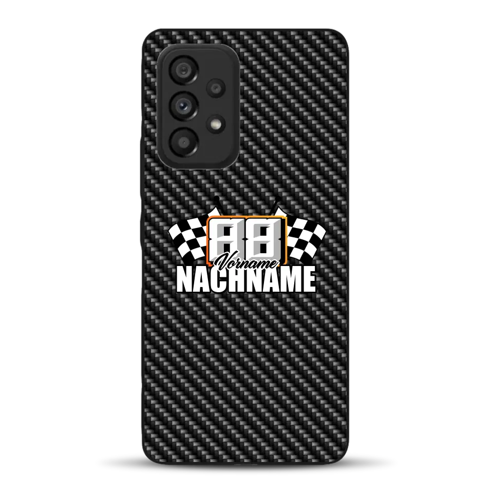 Stile carbonio #1 - Custodia per cellulare personalizzata per Samsung