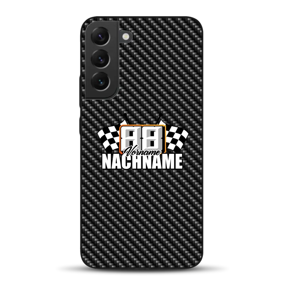 Carbon style #1 - Custom phone case for Samsung