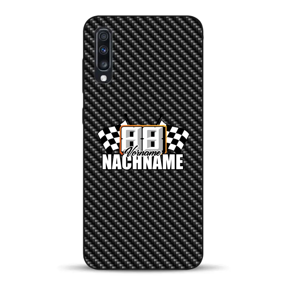 Carbon style #1 - Custom phone case for Samsung