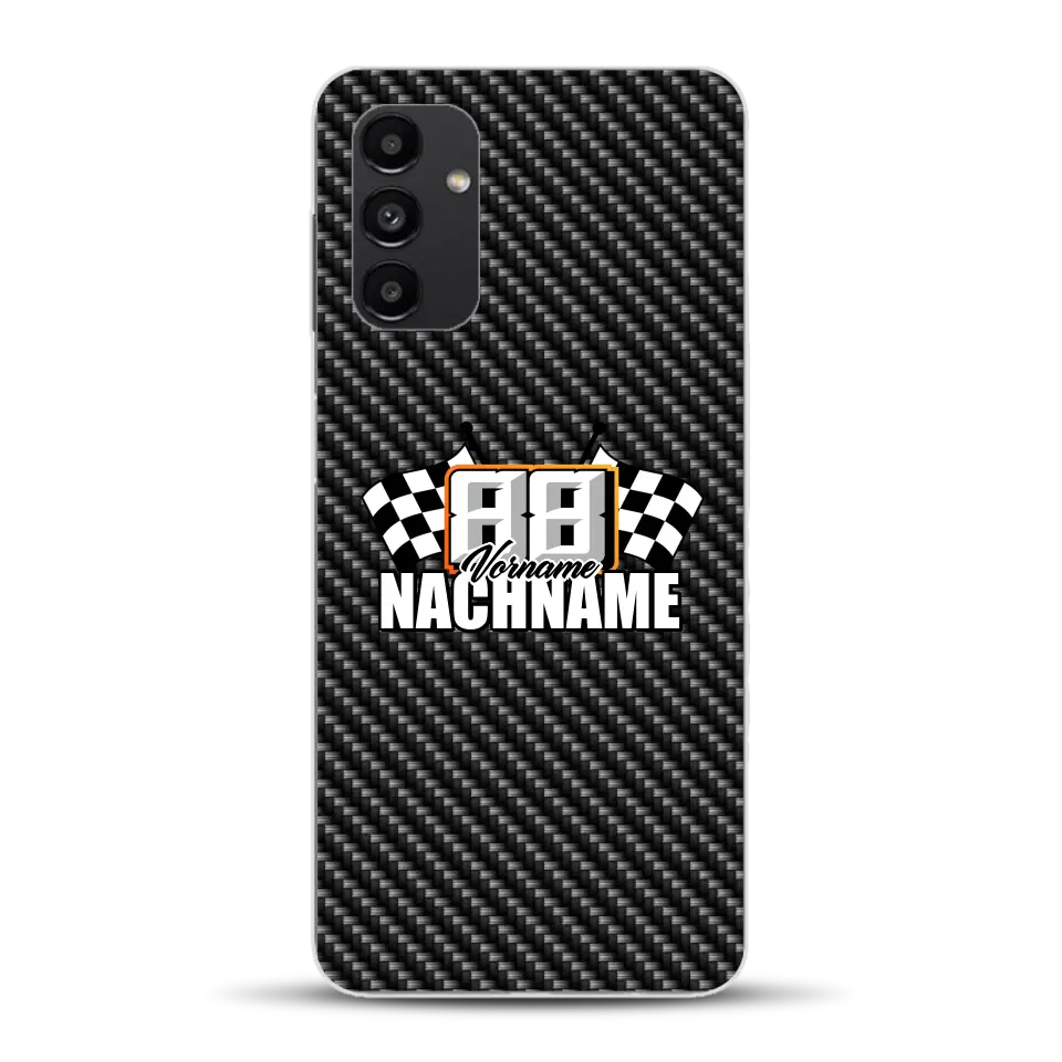 Carbon Style #1 - Individuelle Handyhülle für Samsung