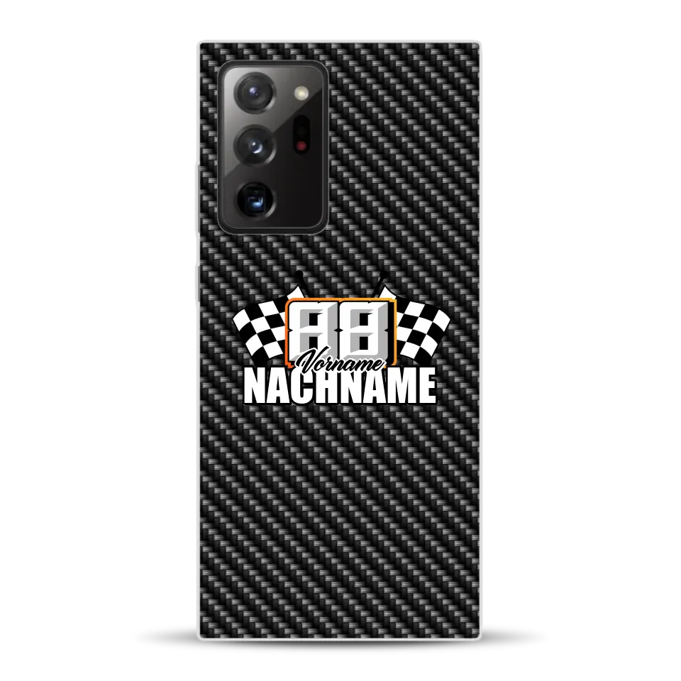 Stile carbonio #1 - Custodia per cellulare personalizzata per Samsung