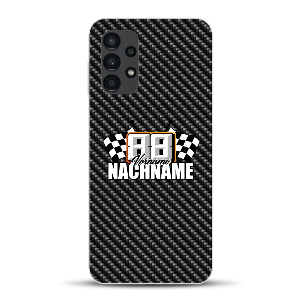 Carbon Style #1 - Individuelle Handyhülle für Samsung