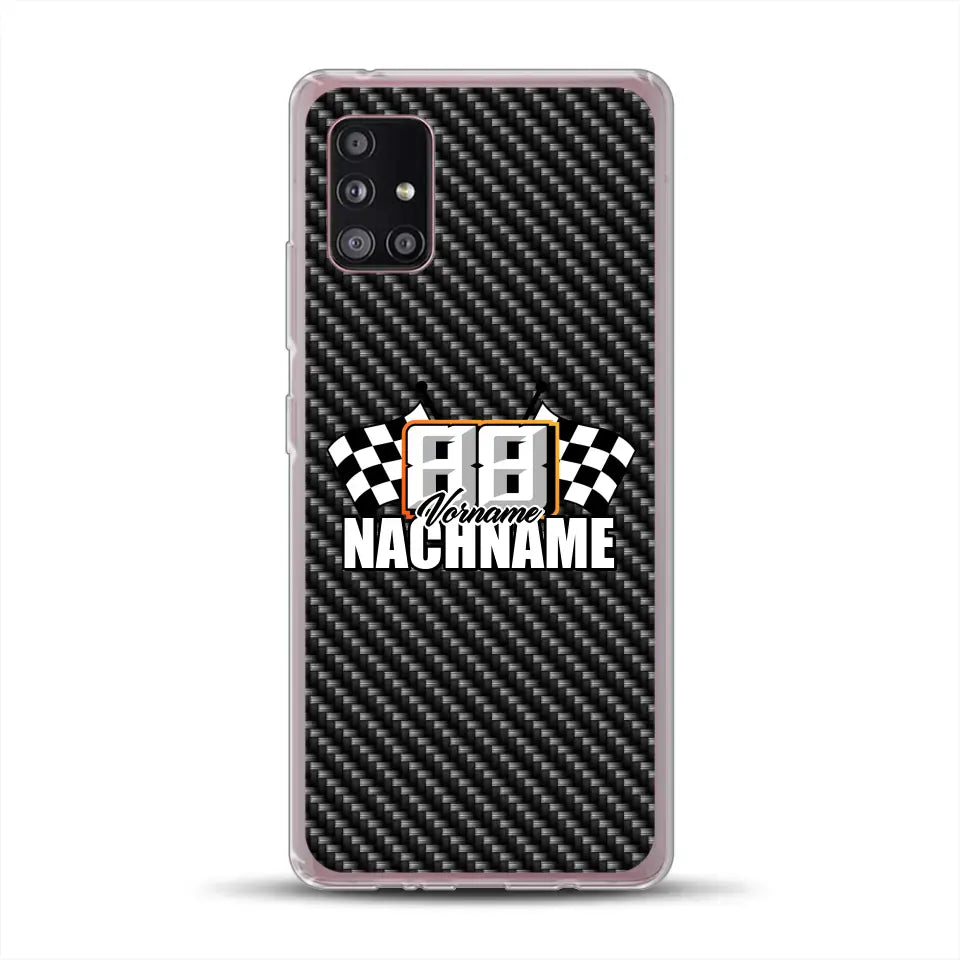 Stile carbonio #1 - Custodia per cellulare personalizzata per Samsung