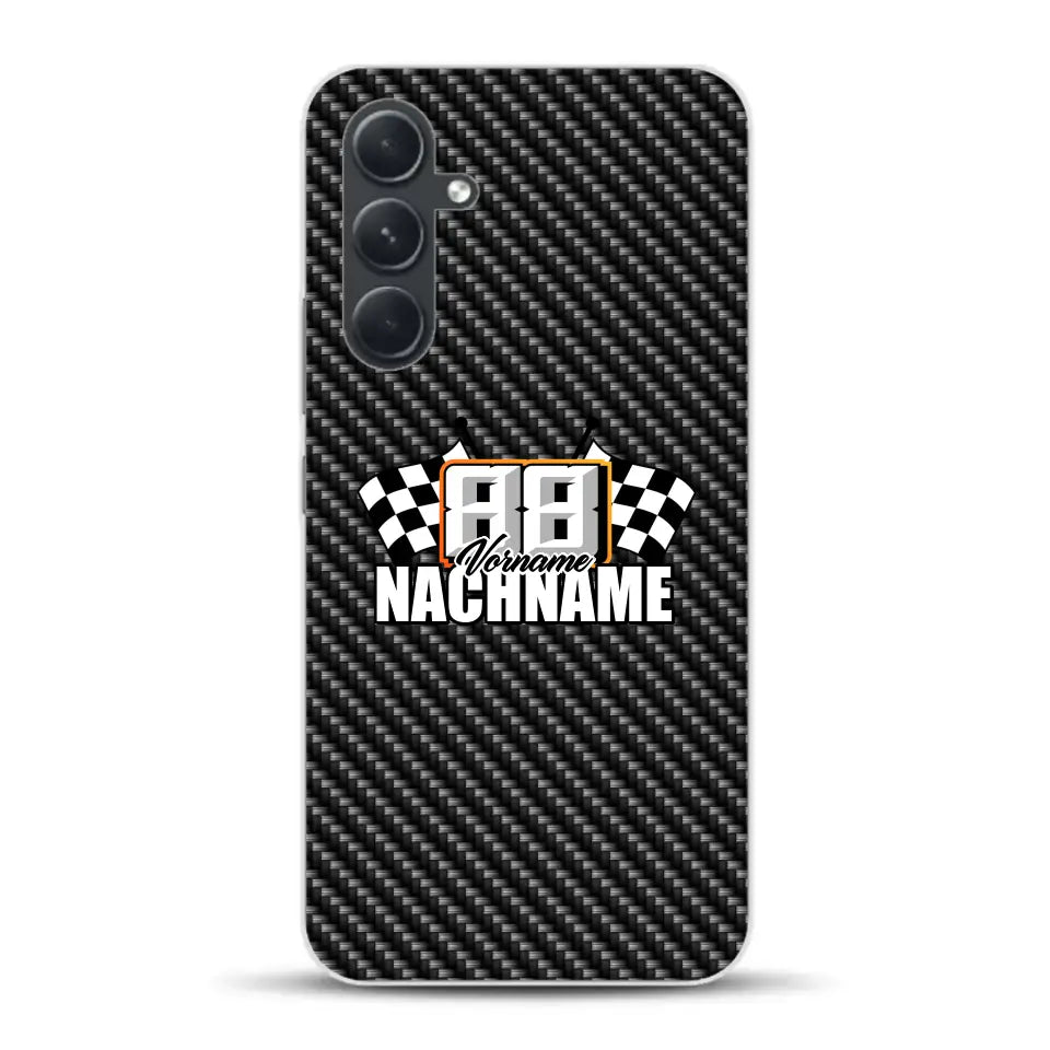 Carbon style #1 - Custom phone case for Samsung