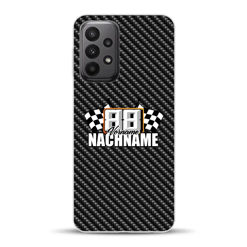 Carbon style #1 - Custom phone case for Samsung