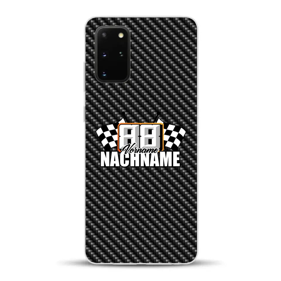 Stile carbonio #1 - Custodia per cellulare personalizzata per Samsung
