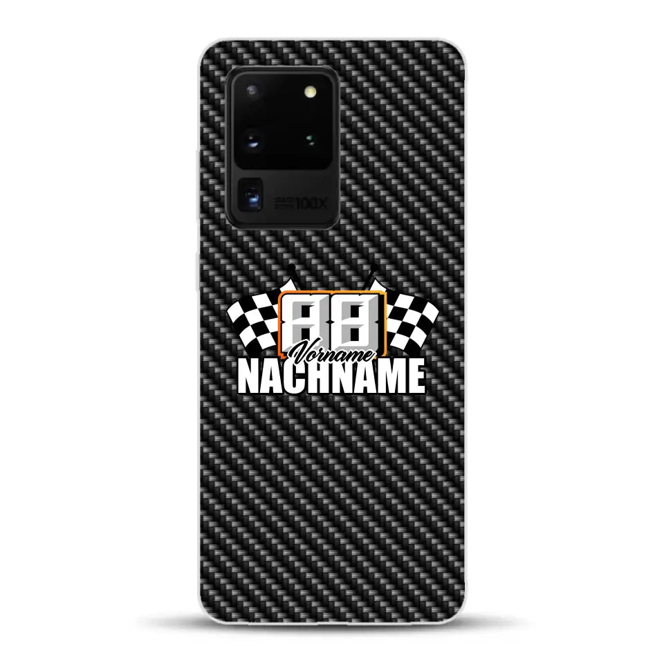 Stile carbonio #1 - Custodia per cellulare personalizzata per Samsung