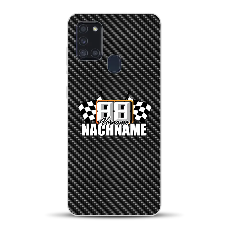 Stile carbonio #1 - Custodia per cellulare personalizzata per Samsung