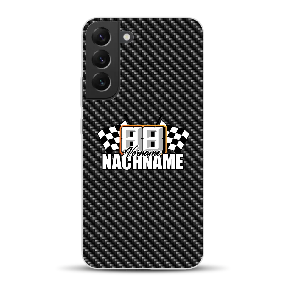 Stile carbonio #1 - Custodia per cellulare personalizzata per Samsung