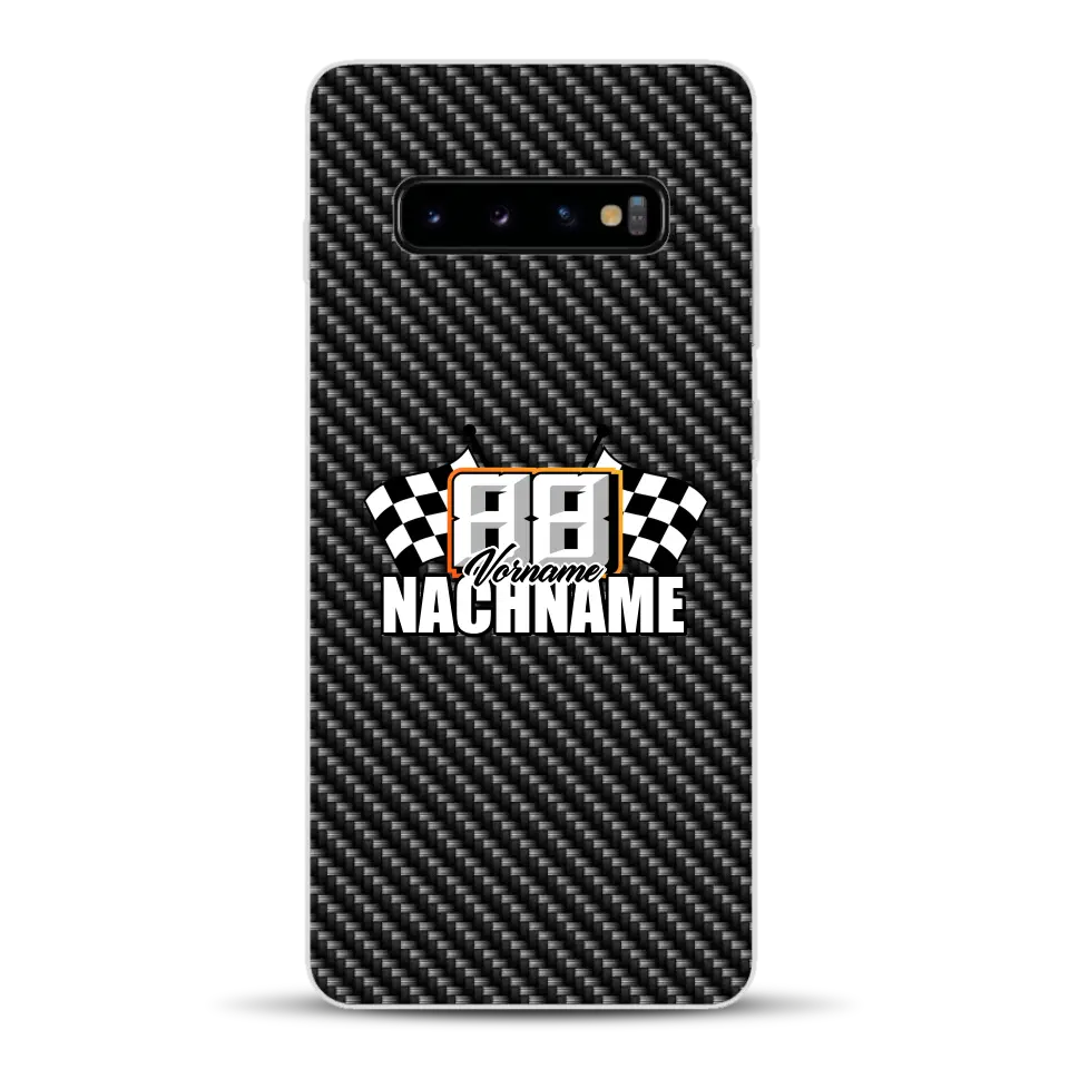 Stile carbonio #1 - Custodia per cellulare personalizzata per Samsung