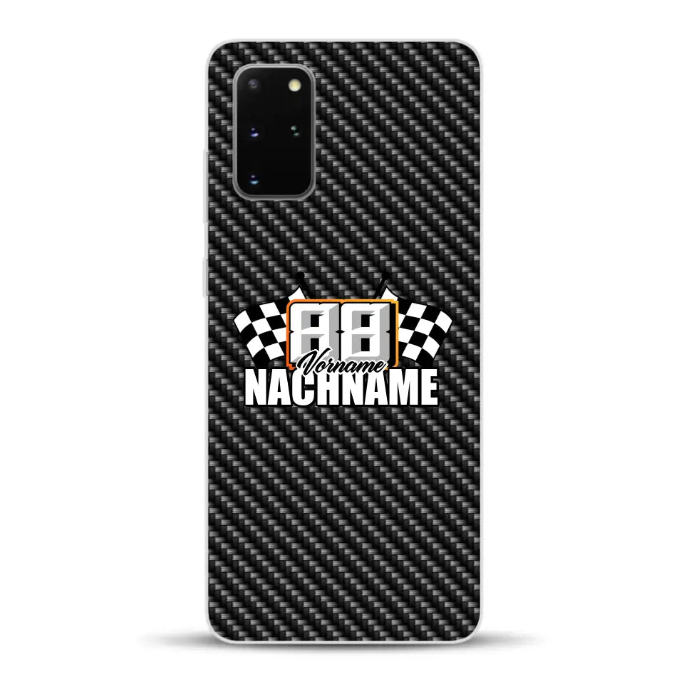Carbon style #1 - Custom phone case for Samsung