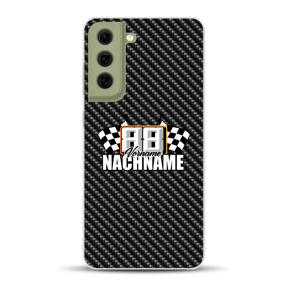 Carbon style #1 - Custom phone case for Samsung