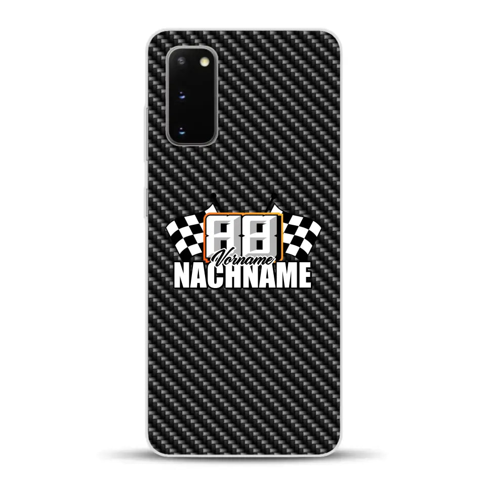 Stile carbonio #1 - Custodia per cellulare personalizzata per Samsung