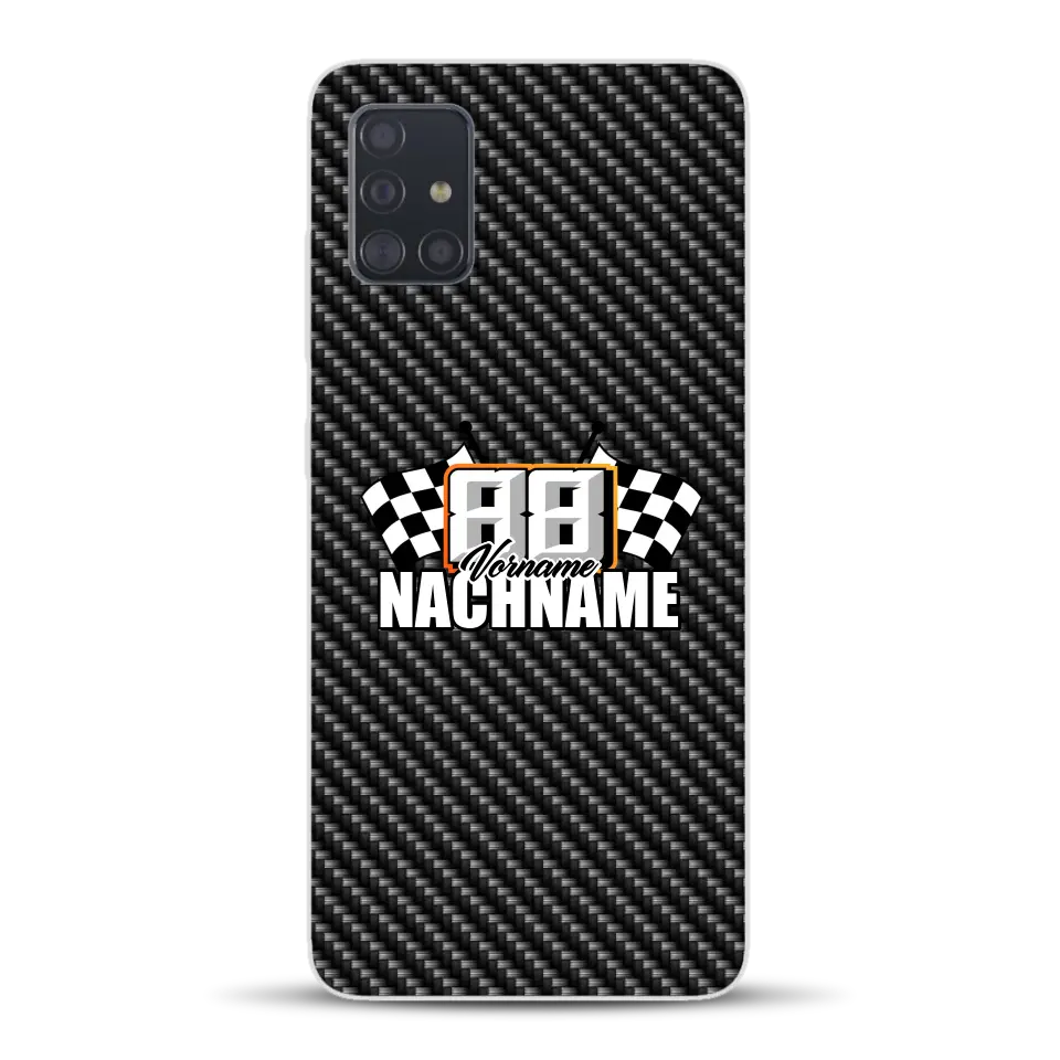 Stile carbonio #1 - Custodia per cellulare personalizzata per Samsung